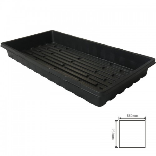 Hydroponic seedling planting plastic seedling carrying tray for greenhouse