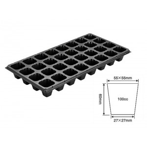 32 grid seedling tray, upper caliber 55×55mm, height 60mm